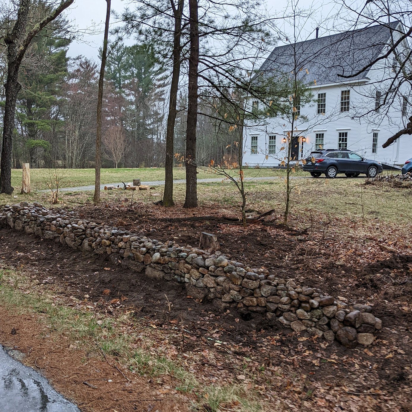 stone wall